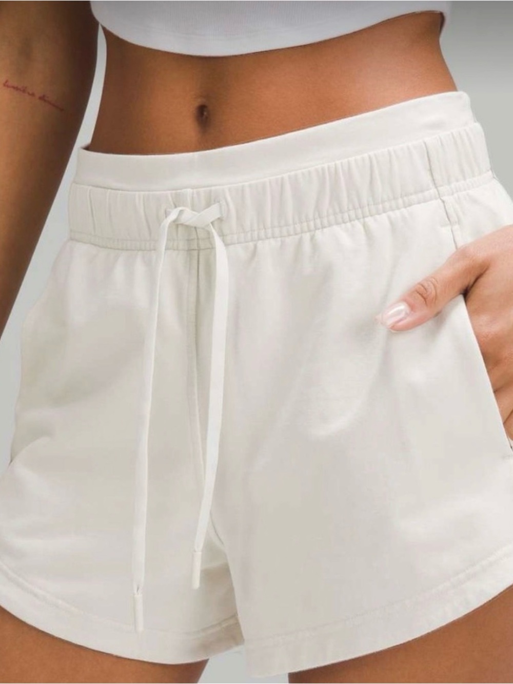 LuLuLemon inner glow high rise 3inch inseam shorts